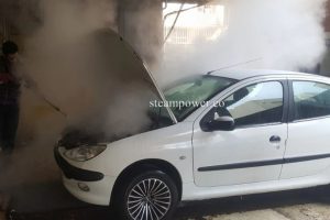 کارواش با بخار کارواش بخار