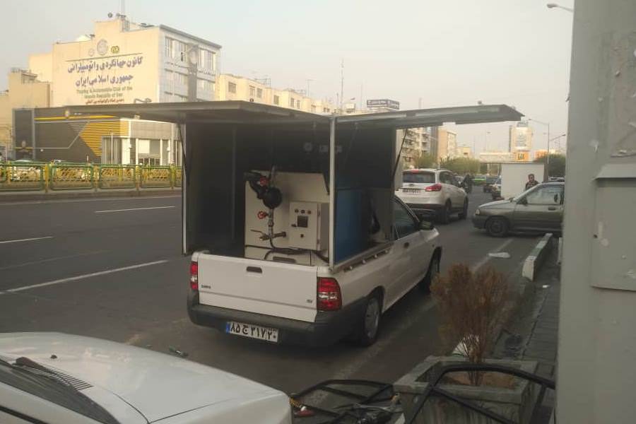 کارواش بخار سیار در تهران